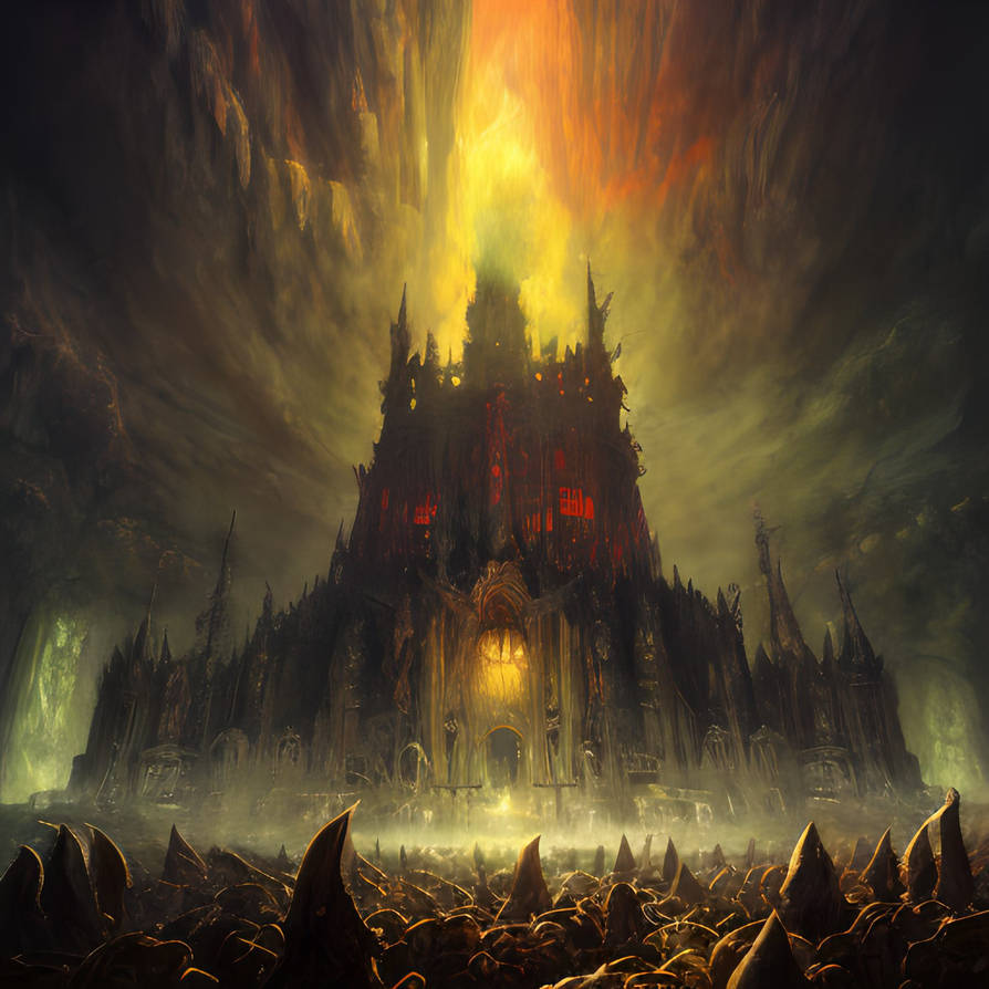 Infernal Castle of Chaos Knights by saralgam1980 on DeviantArt