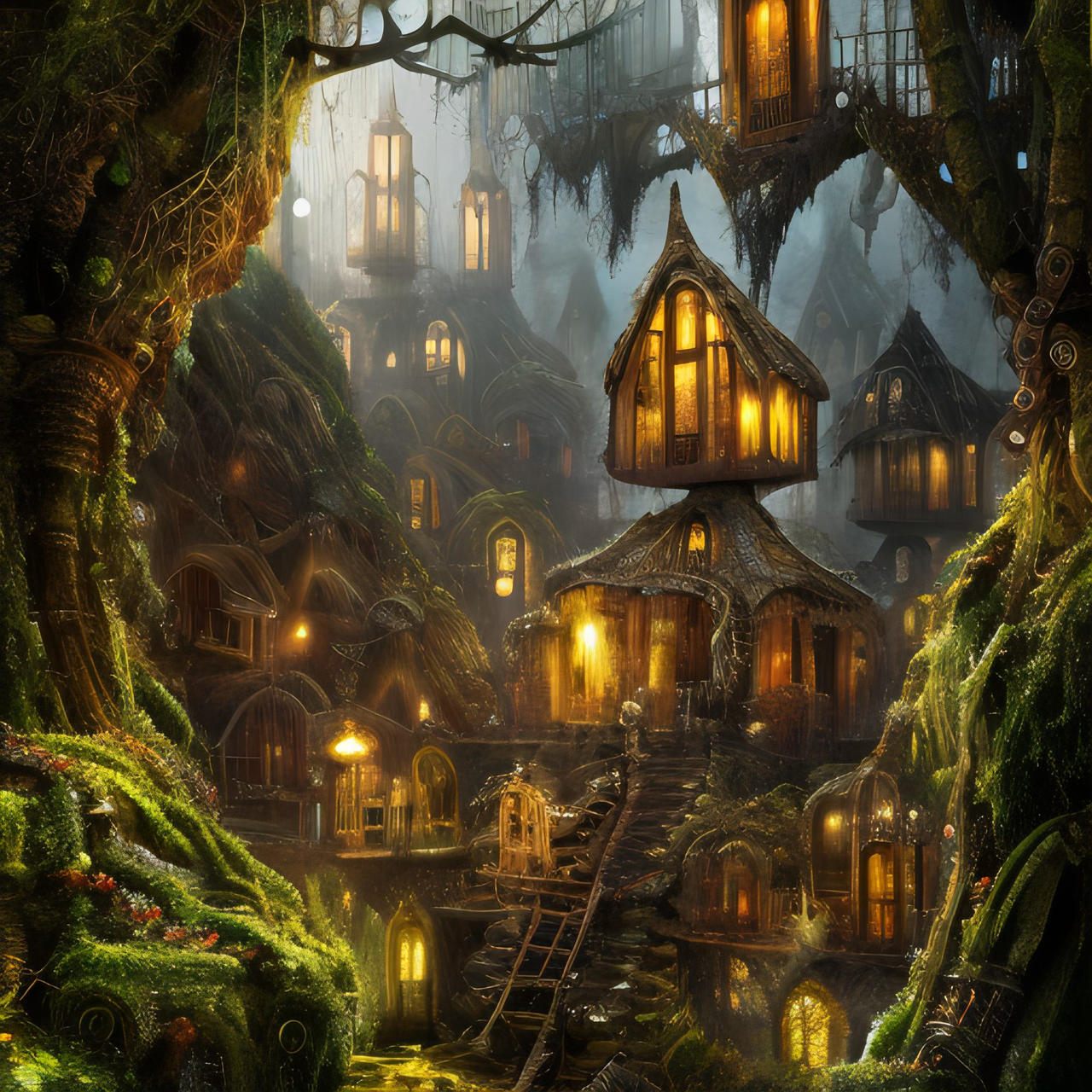 Deviantart Houses The Flying Houses by saralgam1980 on DeviantArt