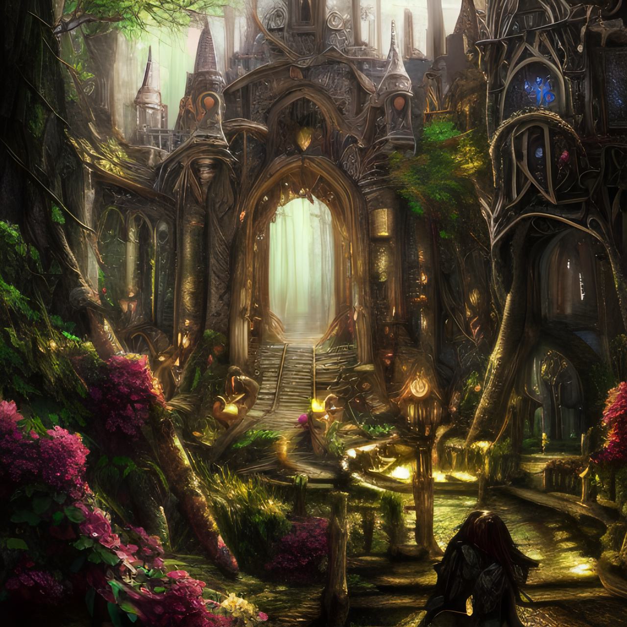Forest Ruler Fantasy Fantasy Forest Kingdom