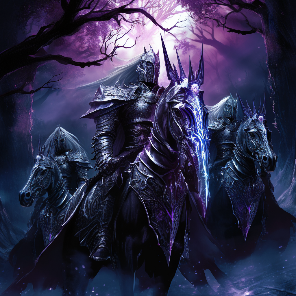 Purple Riders by saralgam1980 on DeviantArt