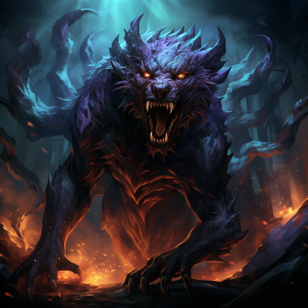 Orthrus by saralgam1980 on DeviantArt