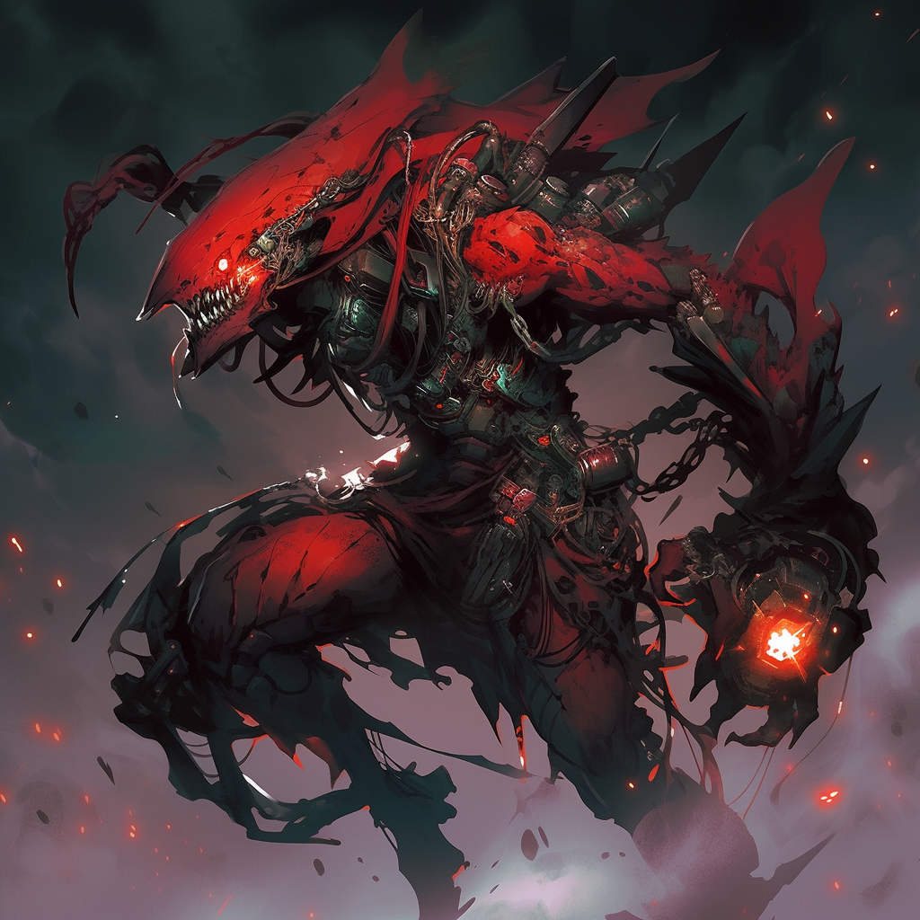 Demon Mech Hand Mecha Demon by saralgam1980 on DeviantArt