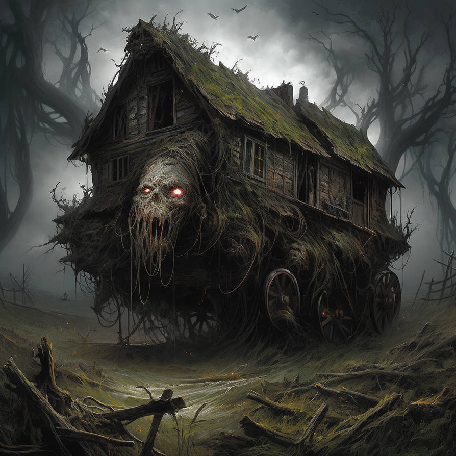 Baba Yaga's Rental Apartments by saralgam1980 on DeviantArt