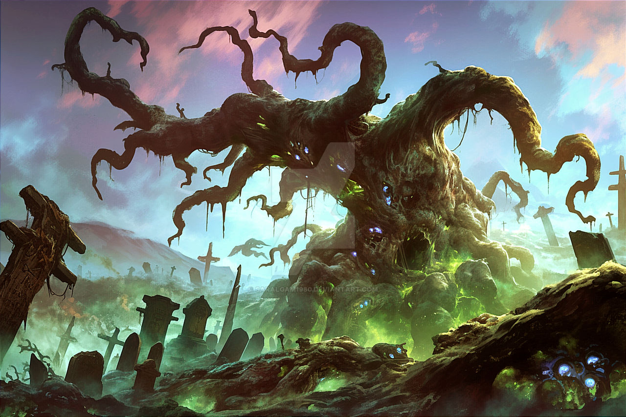 Graveroot Treant by saralgam1980 on DeviantArt