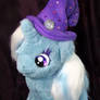 Trixie plushie with hat