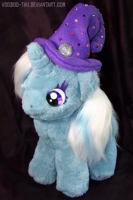 Trixie plushie with hat