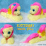 Fluttershy filly beanie-style plushie