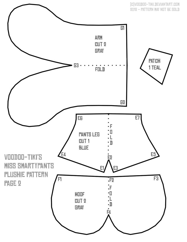 Miss Smartypants pattern 2 by Voodoo-Tiki