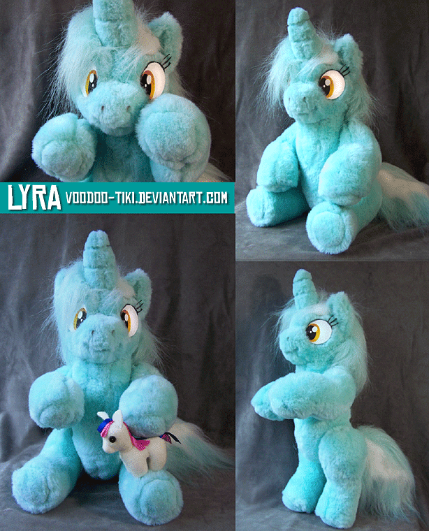 Teddy-style Lyra plushie