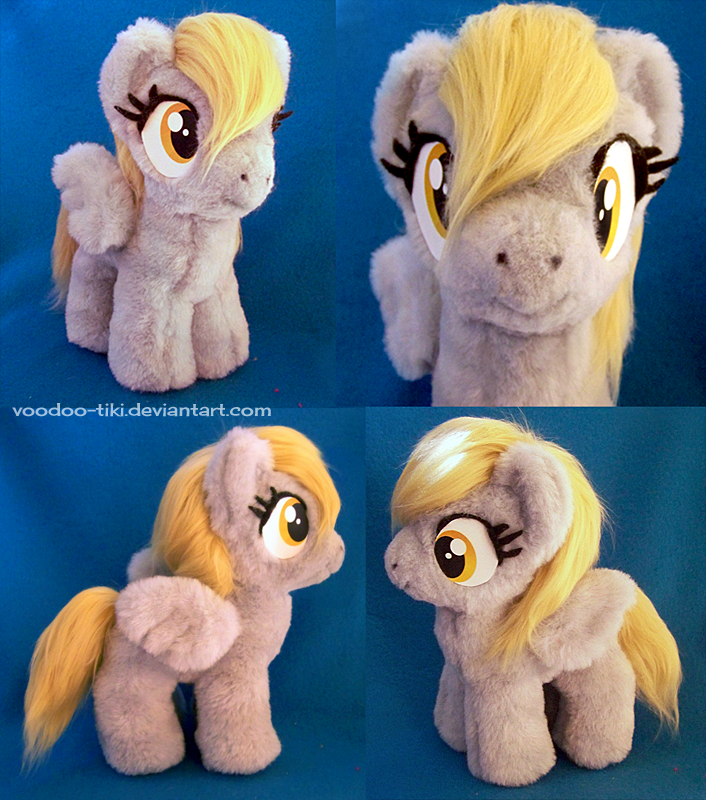 Derpy filly plushie - revised