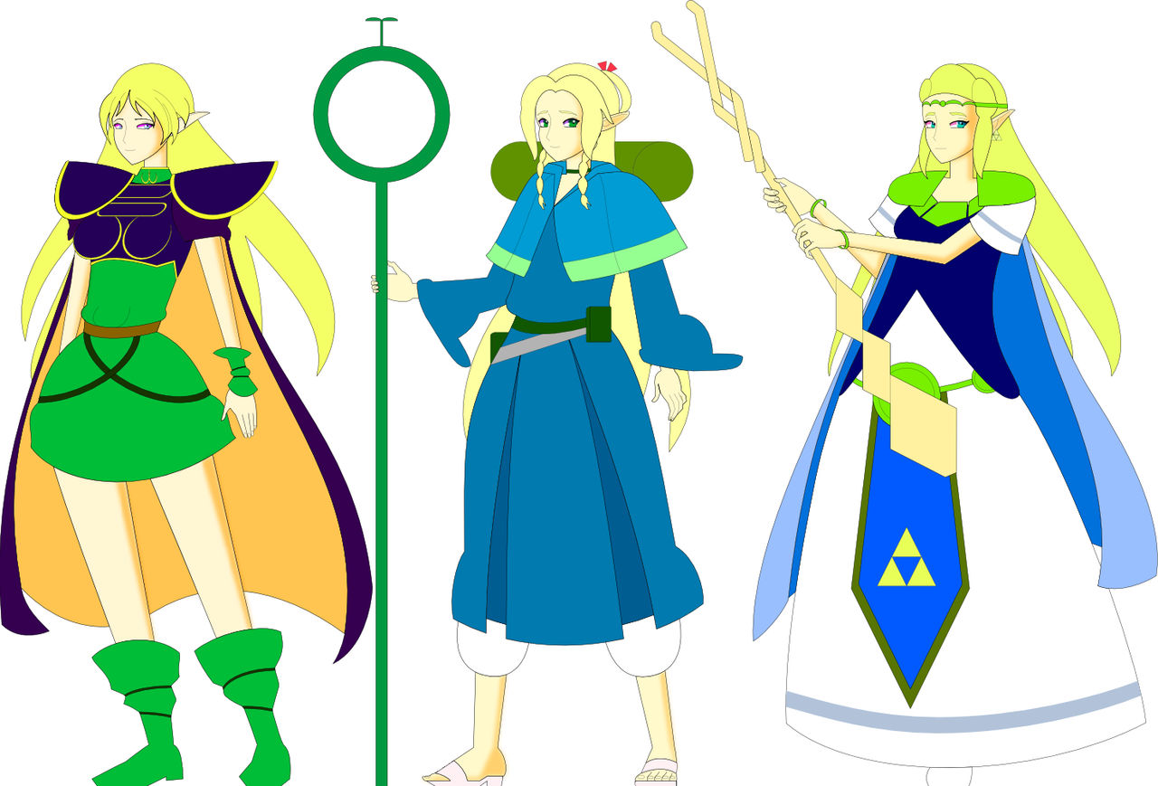Las tres hermosas vector fanart