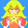 Princess Peach Super Mario Movie version vector fa