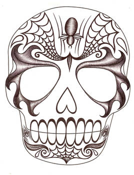 Day of the Dead Skull II