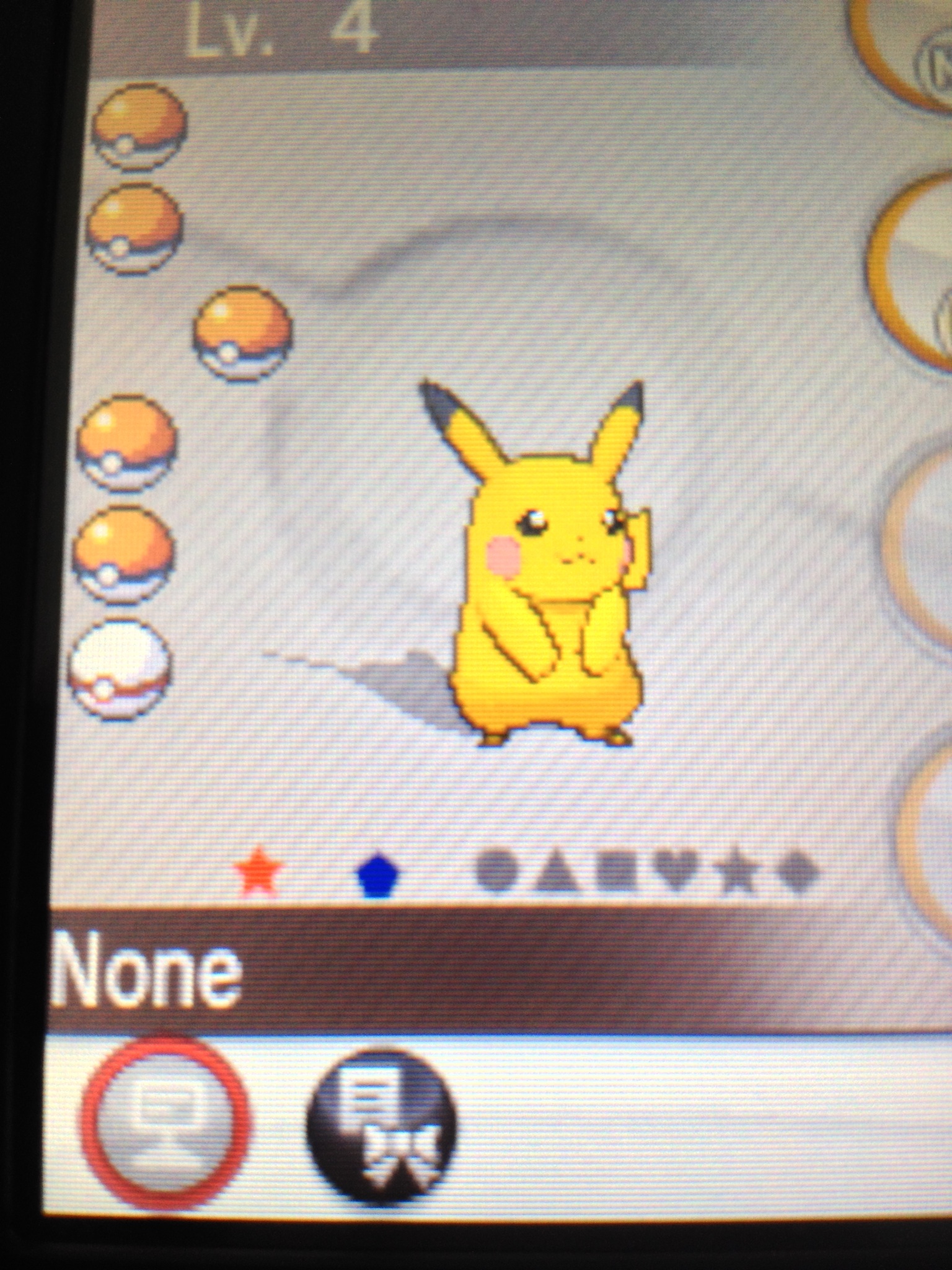 Pokemon shiny pikachu X