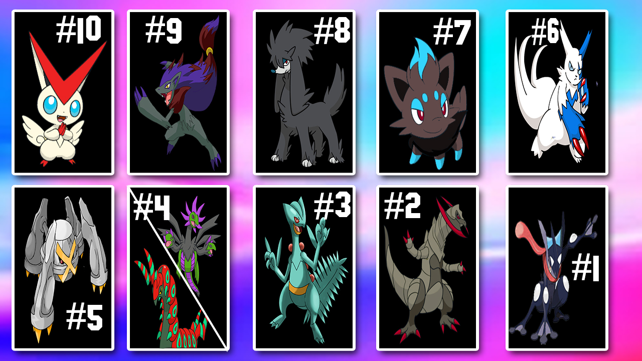 Top 9 - Melhores Pokémon Shiny