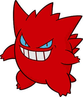 Shiny Gengar (My Version) by Randompeak on DeviantArt