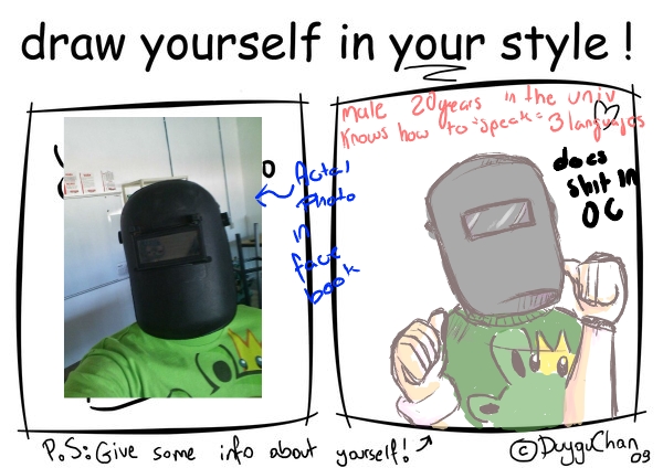 draw yourself meme