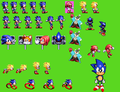 Sonic Time Twisted Sprite Dump by bennascar on DeviantArt