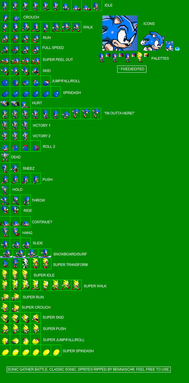 Gather Battle Classic Sonic Rip By Bennascar On Deviantart Gather Battle Classic Sonic Rip By Bennascar On Deviantart