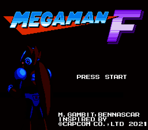 Mega Man F Title Screen Revised By Bennascar On Deviantart Mega Man F Title Screen Revised By Bennascar On Deviantart