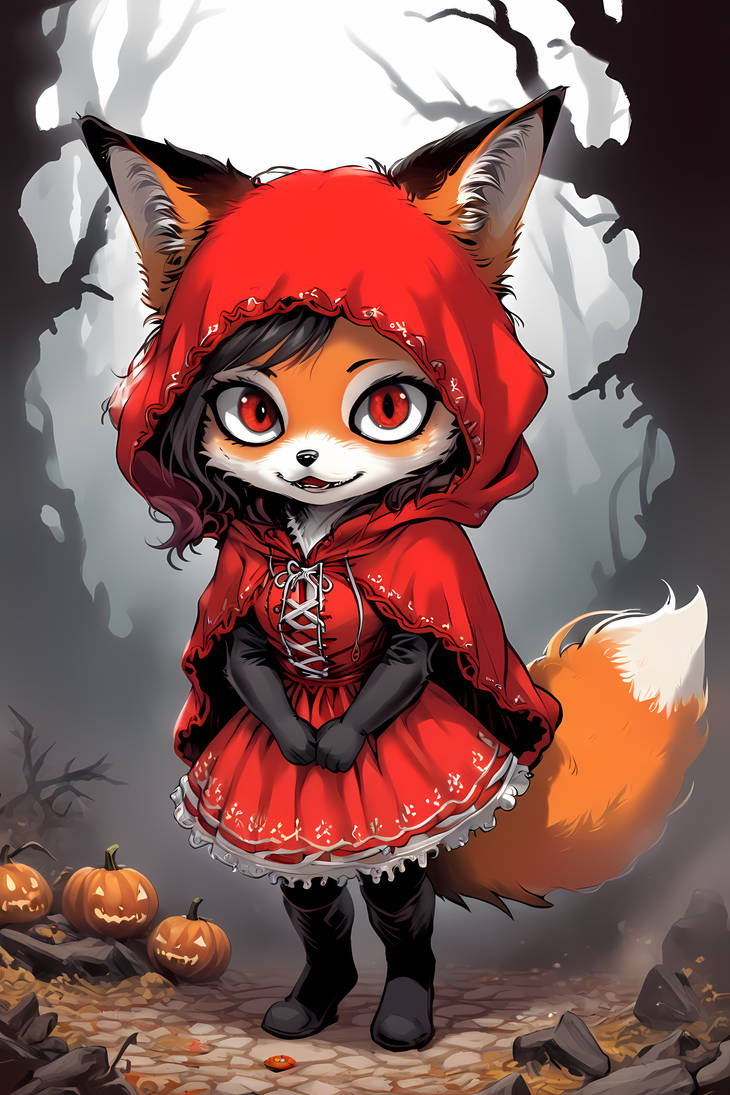 Little Red Riding Hood Fox By DragonAshe On DeviantArt little-red-riding-hood-fox-by-dragonashe-on-deviantart