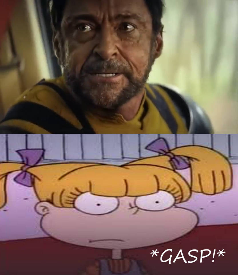 Wolverine Roasts Angelica Pickles by AaryaSpider on DeviantArt