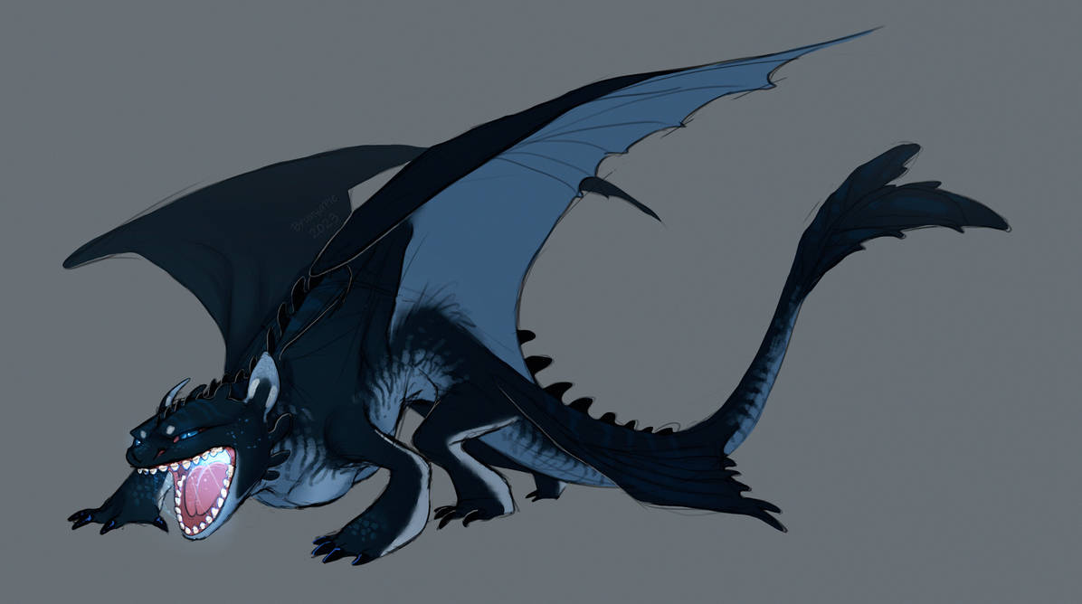 Night fury (order) 3 by BrunyaPie on DeviantArt