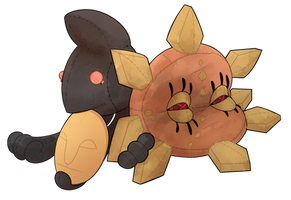 Plushie Charity Guide: Yamask and Solrock