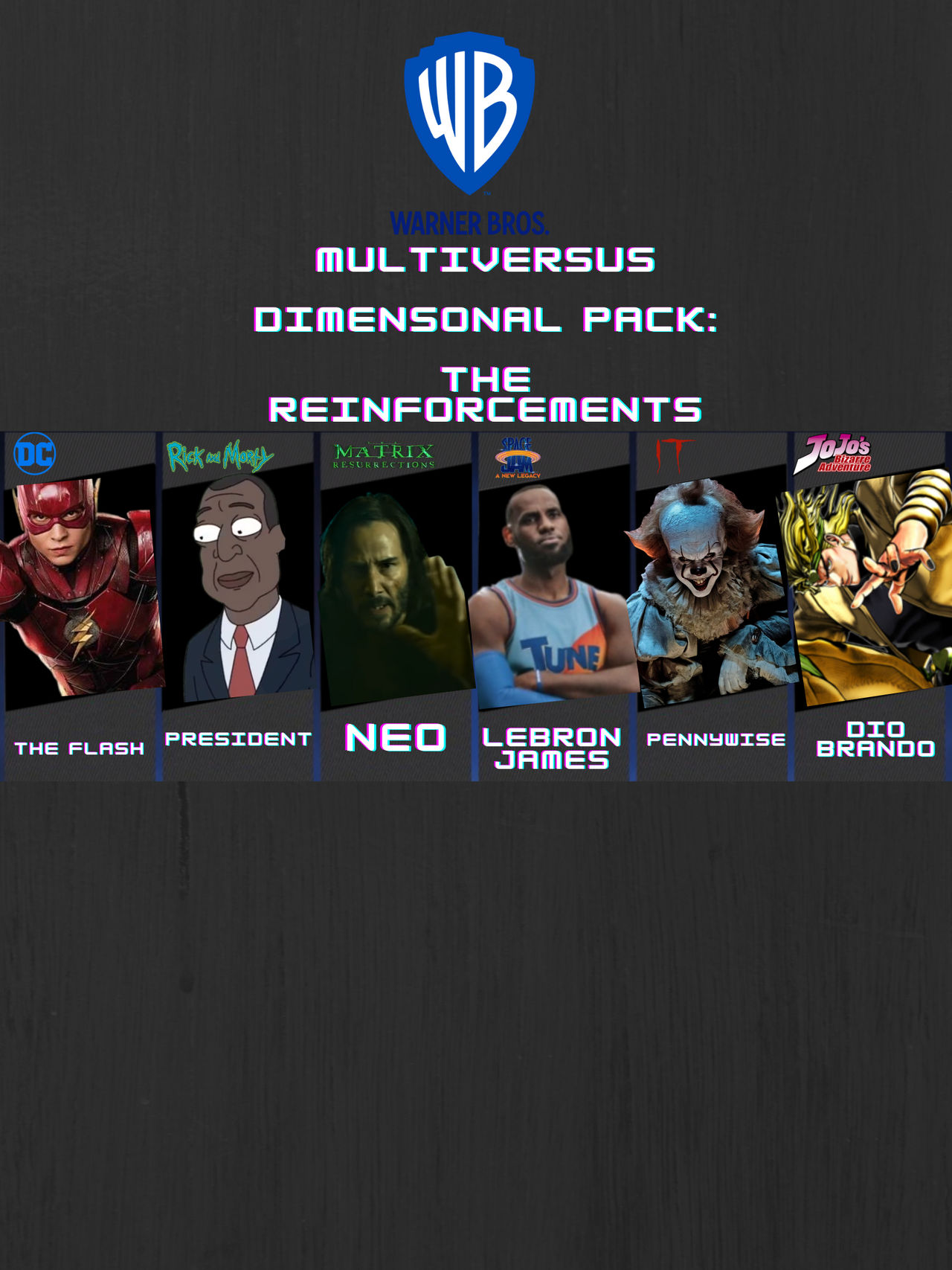 Warner Bros' Multiversus (DLC Pack 1 wishlist) by BraydenTheWatcher on ...