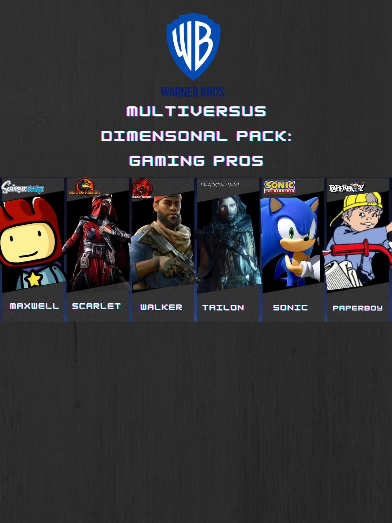 Warner Bros' Multiversus (DLC Pack 5 wishlist) by BraydenTheWatcher on ...