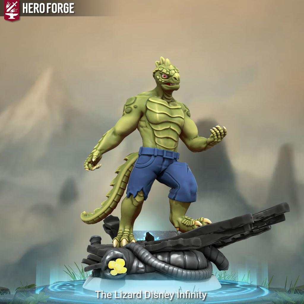 The Lizard Disney Infinity (figure concept) by BraydenTheWatcher on ...