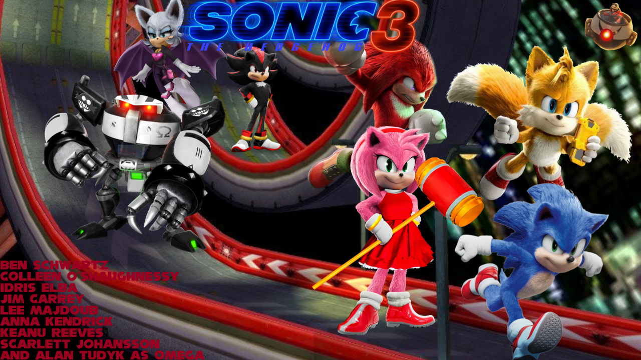 Sonic 3 fan cast: Amy and Rouge : r/SonicTheMovie