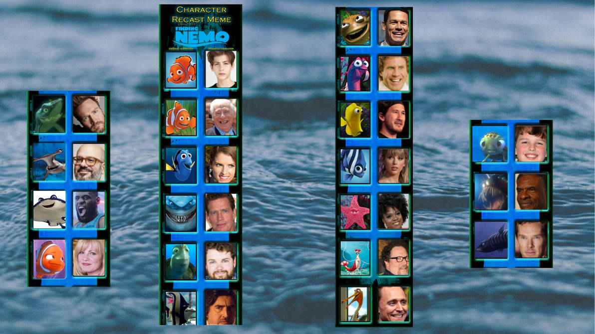 Nemo Remake my Finding Nemo Remake Cast by BraydenTheWatcher on DeviantArt