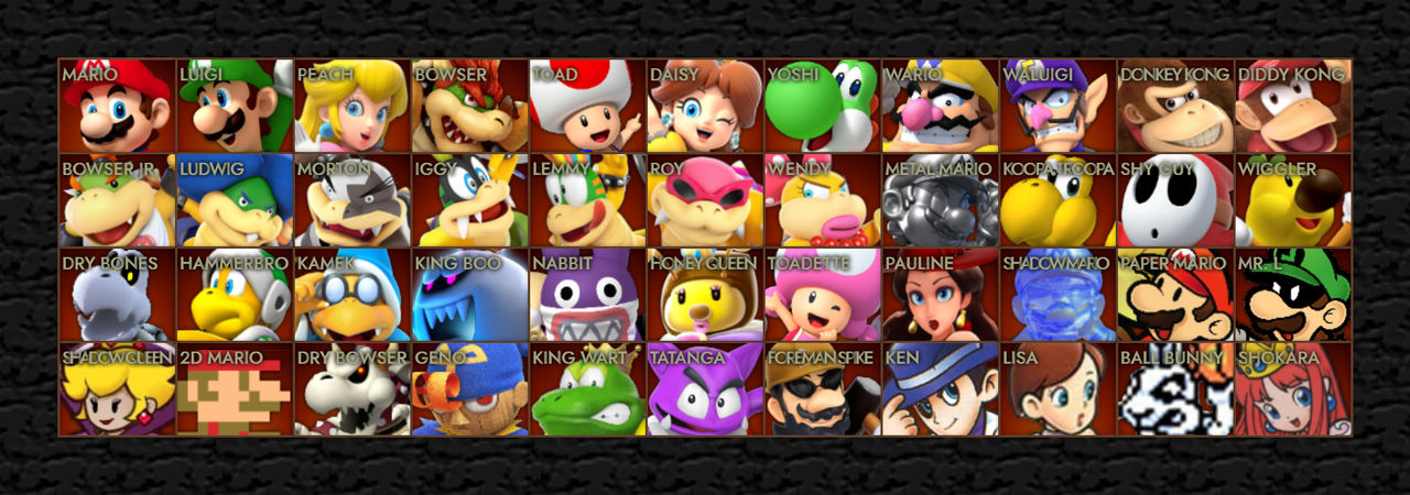 My dream mario kart 9 roster, yes sonic and tails are pipe dreams :  r/MarioKart8Deluxe