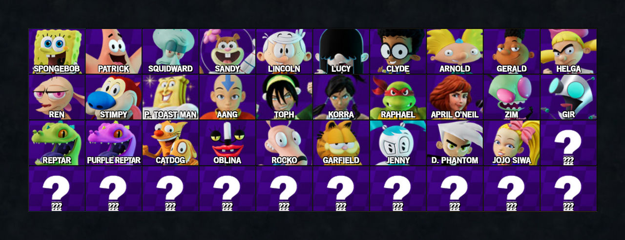 Nickelodeon Kart Racers 3 Roster (So Far) by BraydenTheWatcher on ...