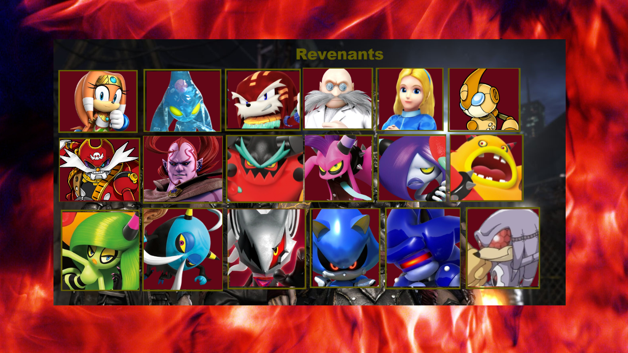 Revenants Deviantart Sonic the Hedgehog: Revenants (Meme Template) by BraydenTheWatcher on ...