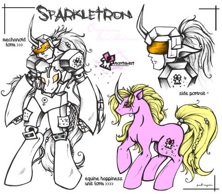 Sparkletron the doom pony