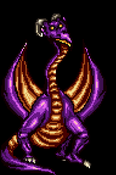 Derpy Purple Dragon