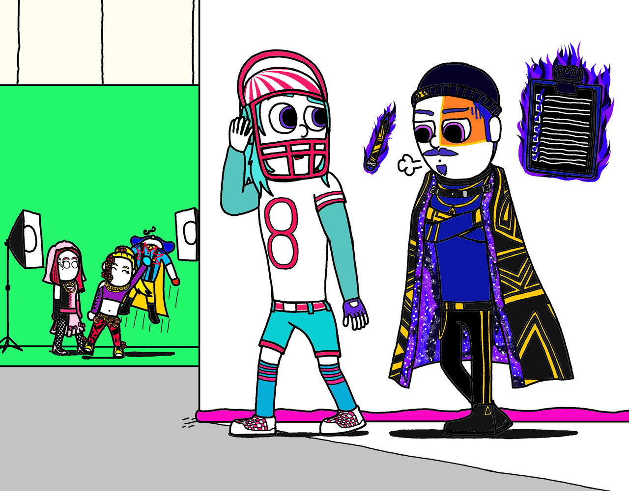 Behind the Scenes of Just Dance 2023 Edition by TU4QU0I53T4IAN6L3 on  DeviantArt