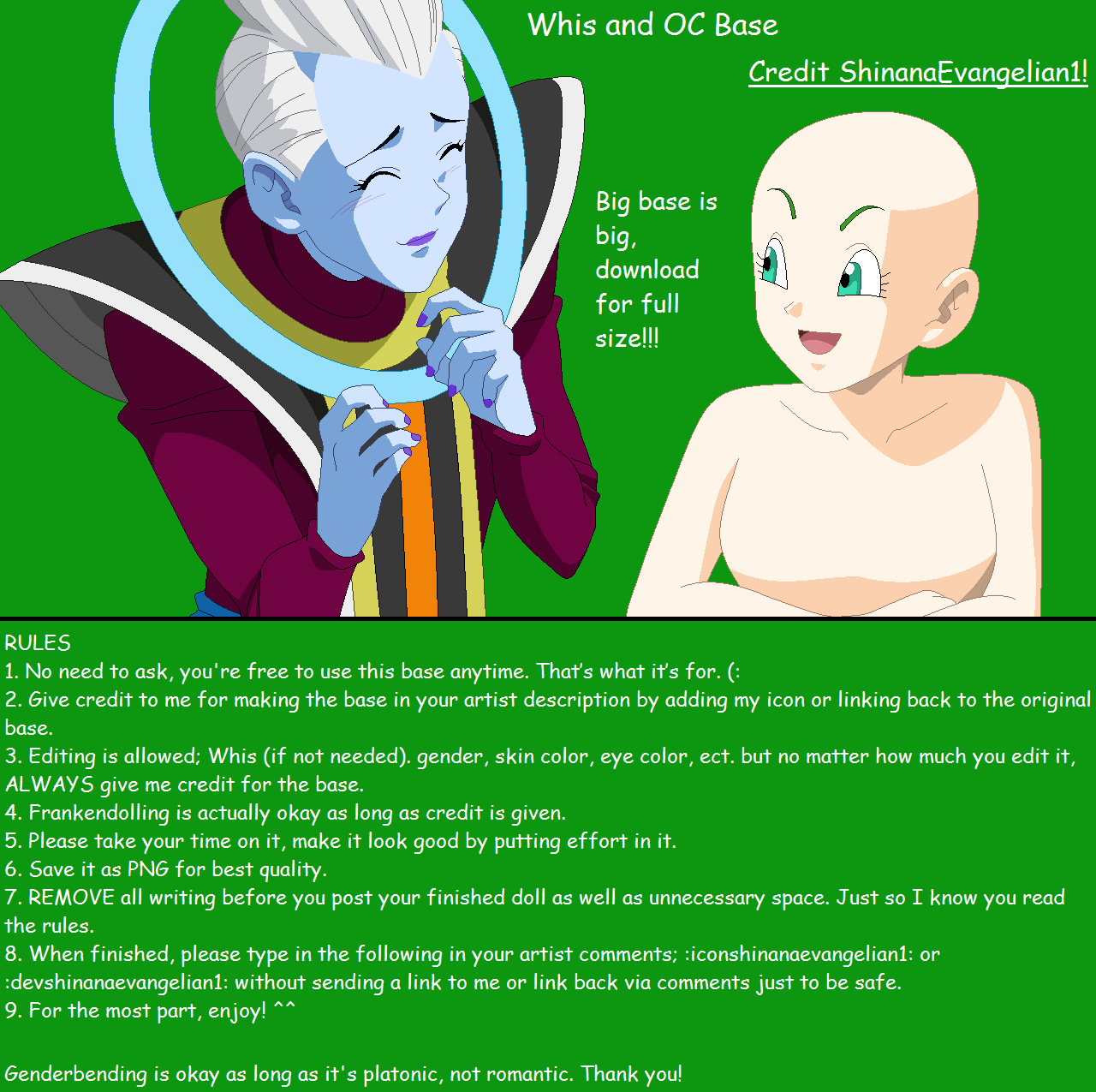 Whis and OC Base