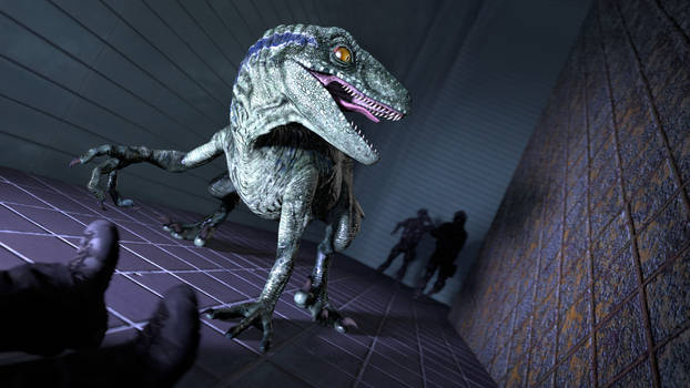 Blue Botm Raptor RaptorManny - Hobbyist, Digital Artist | DeviantArt