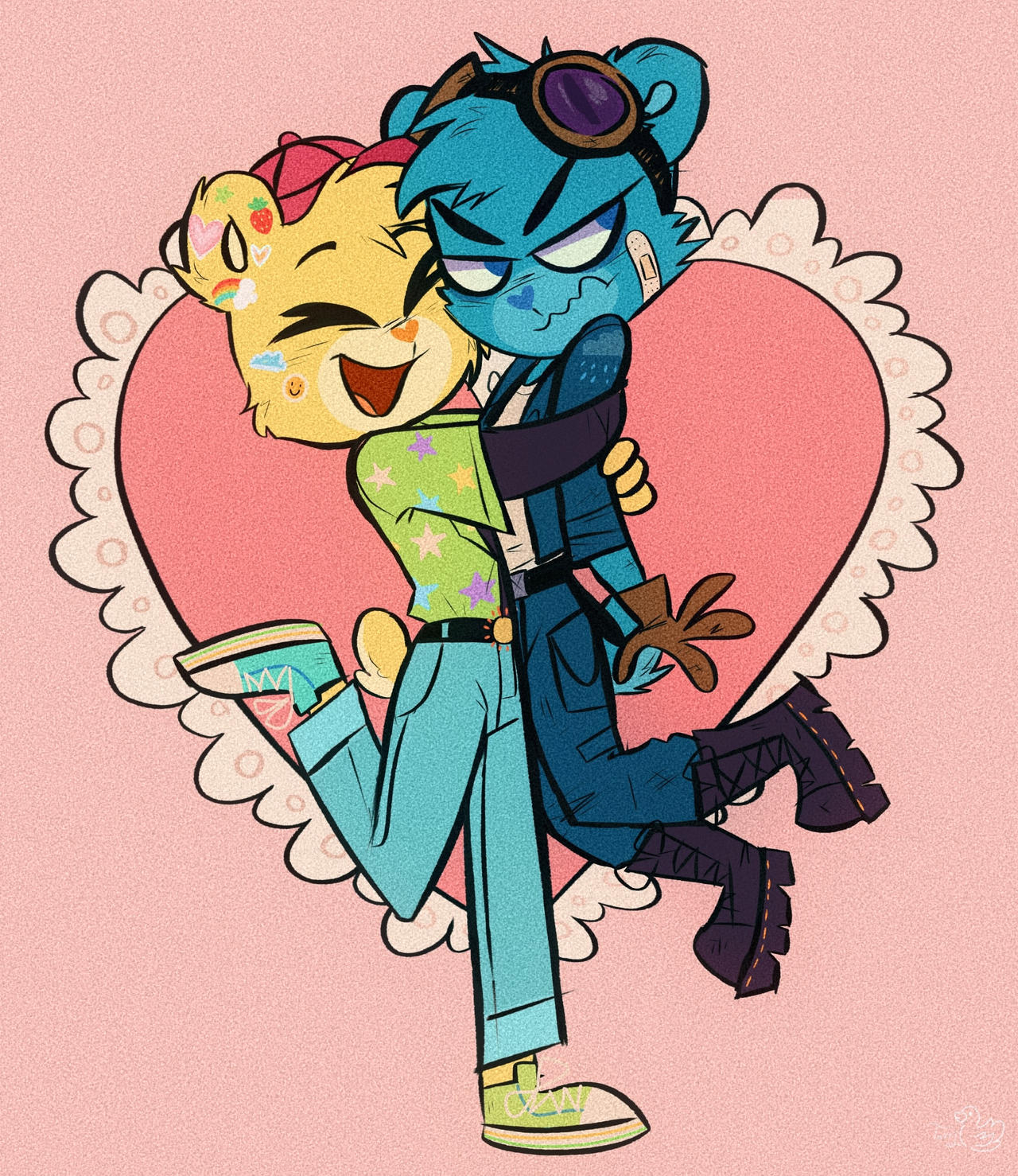 Grumpy and Funshine by taffyxduck on DeviantArt