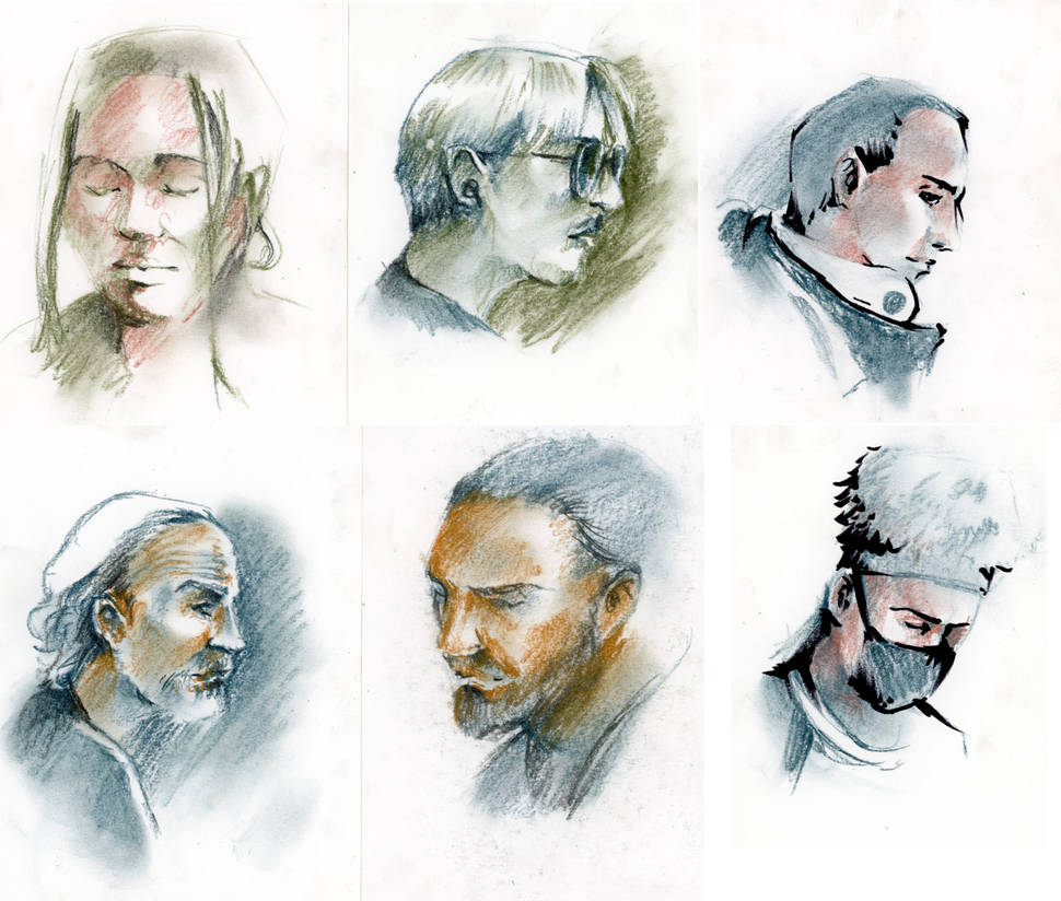JapanExpo2025 - Random people portraits in 5min by ArtofNui on DeviantArt