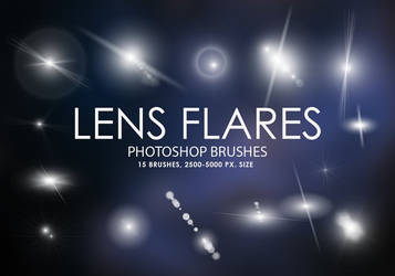 Free Lens Flares Photoshop Brushes Free Lens Flare