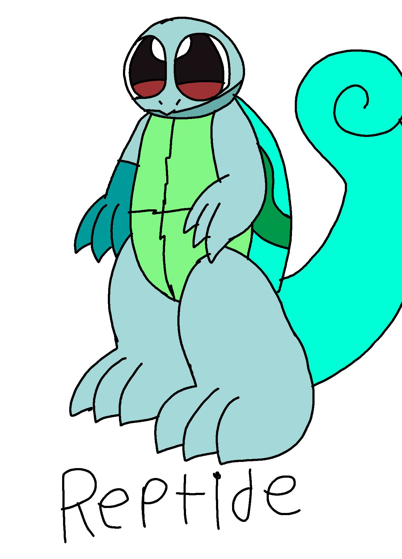 Reptide the squirtle by kaiju-wolfdragon72 on DeviantArt