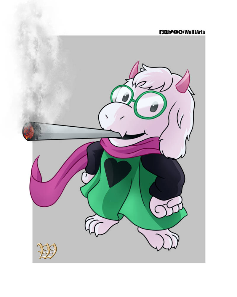 Doobie Ralsei - Deltarune (Meme) Ver.1 by WalttArts on DeviantArt
