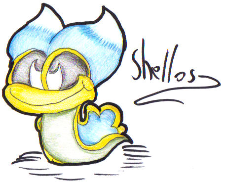 Shellos by Blackbirdo29 on DeviantArt