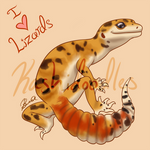 I (Heart) Lizards! by Kashidoodles