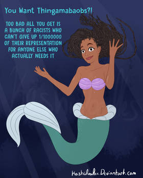 Halle Bailey as The Little Mermaid