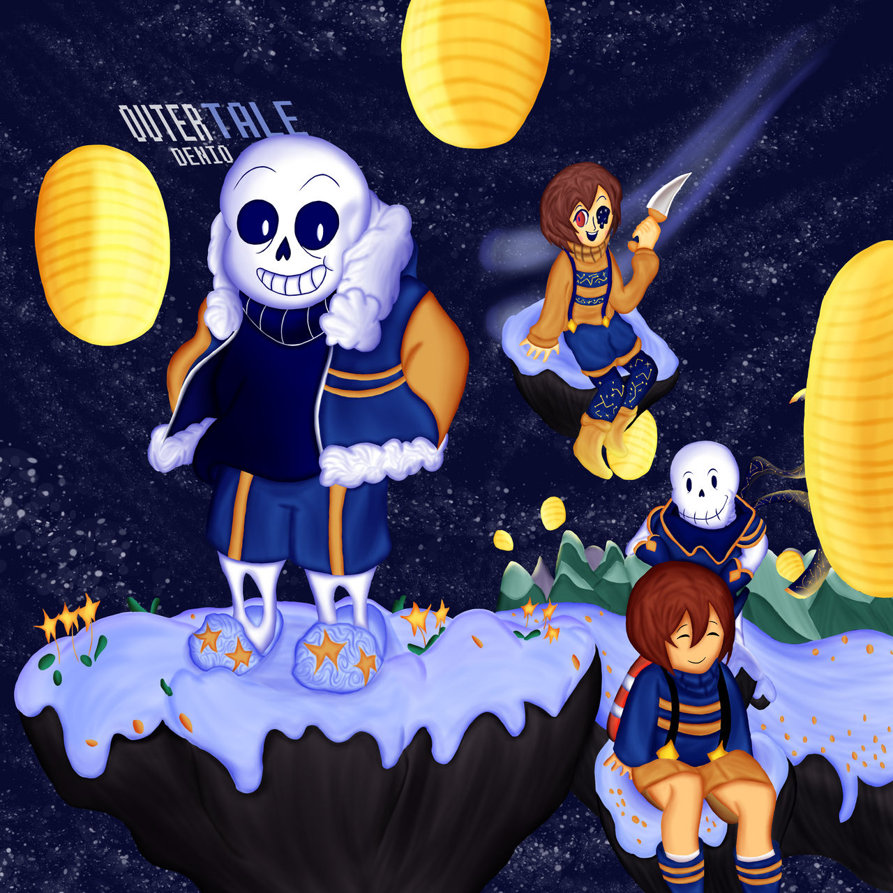 Outertale Humans Outertale by DenioThomas on DeviantArt